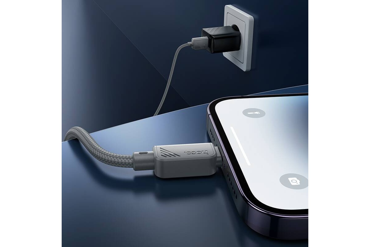 Кабель USB - Lightning HOCO X113 (белый) 1м