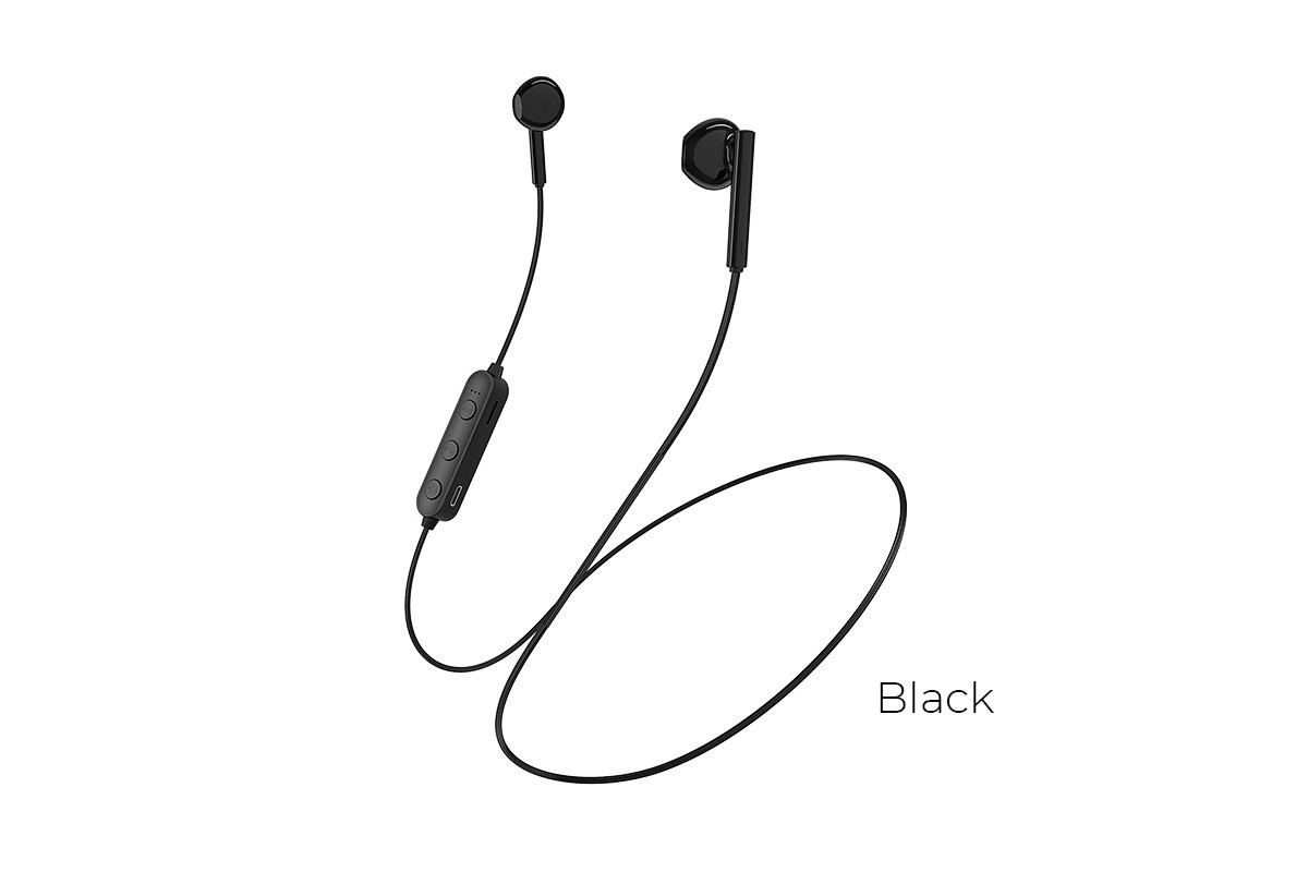 Bluetooth-гарнитура BOROFONE BE27 Cool song sports wireless earphonesl 3.5мм цвет черная