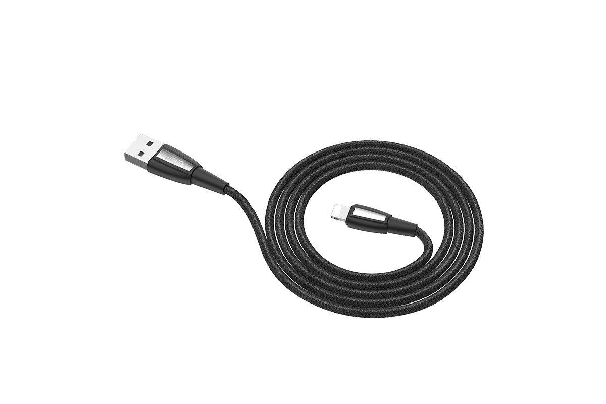 Кабель для iPhone HOCO X39 Titan charging data cable for Lightning 1м черный