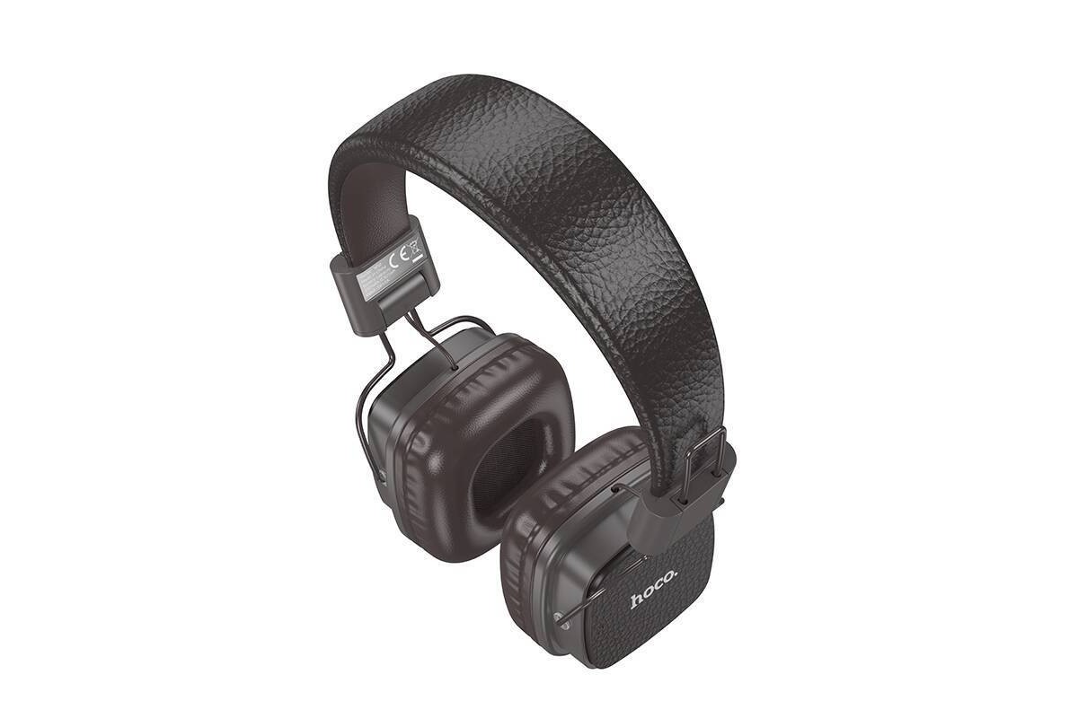 Наушники мониторные беспроводные HOCO W56 Earl BT headphones Bluetooth (черный)