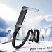 Кабель- подставка Buit-in folding phone stand USB - USB Type-C  240W Fast (белый) 1.5 м