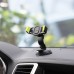 Держатель авто HOCO CA40 Refined suction cup base in-car dashboard phone holder черно-желтый