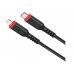 Кабель USB Type-C - Lightning HOCO X59 3A PD20W (черный) 3м