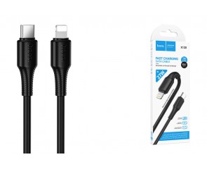 Кабель USB Type-C - Lightning HOCO X120 Beneficio PD27W (черный)