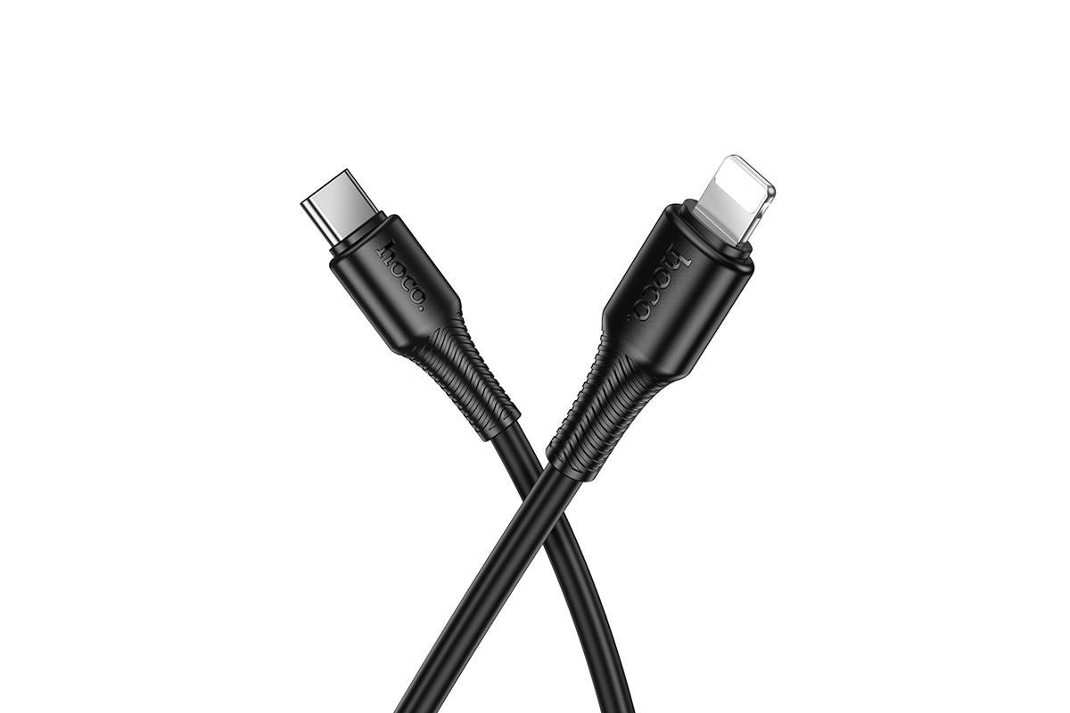 Кабель USB Type-C - Lightning HOCO X120 Beneficio PD27W (черный)