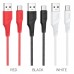 HOCO X58 Airy silicone charging cable for Type-C (белый) 1 метр