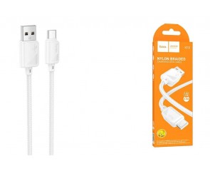 Кабель USB - USB Type-C HOCO X113 Beneficio (белый) 1м