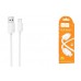 Кабель USB - USB Type-C HOCO X113 Beneficio (белый) 1м