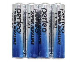 Батарейка алкалиновая Perfeo LR03/4SH Super Alkaline (цена за спайку 4 шт)