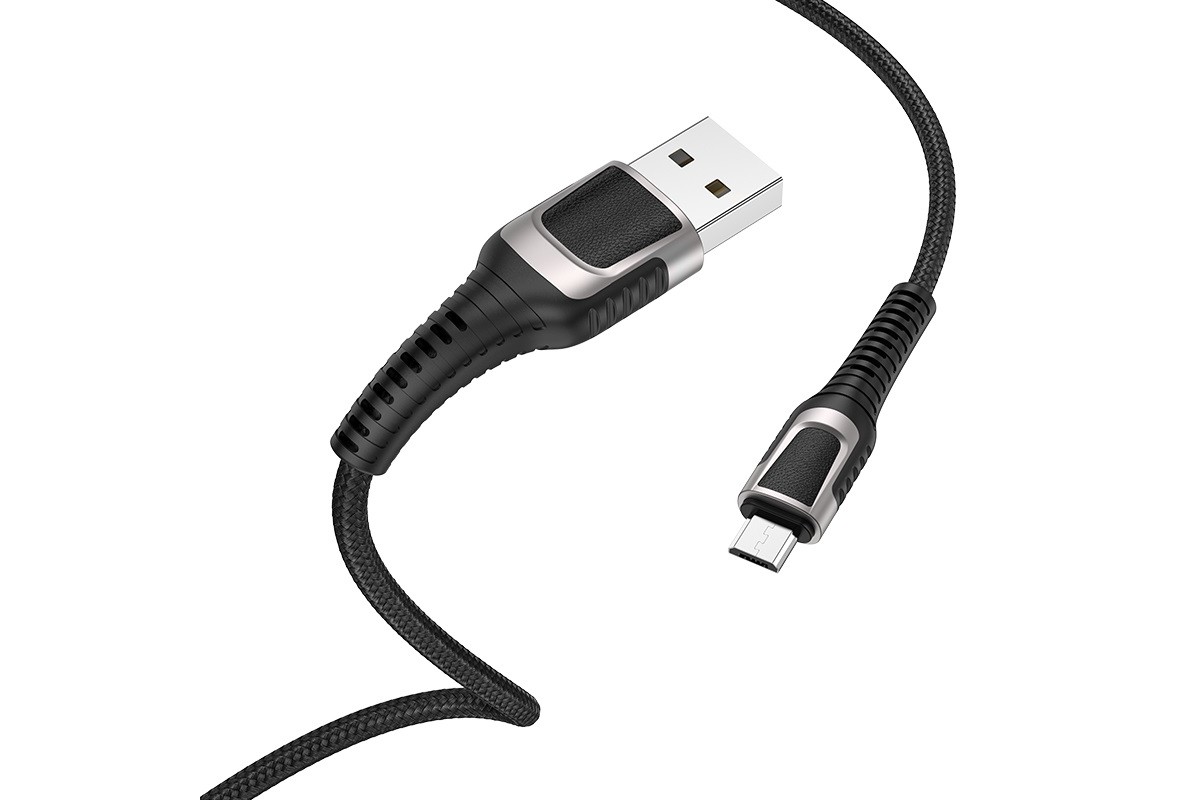 Кабель USB micro USB HOCO U81 Jazz charging cable for Micro (черный) 1 метр