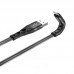 Кабель USB - Lightning HOCO U105, 3A черный 1,2м (складной)