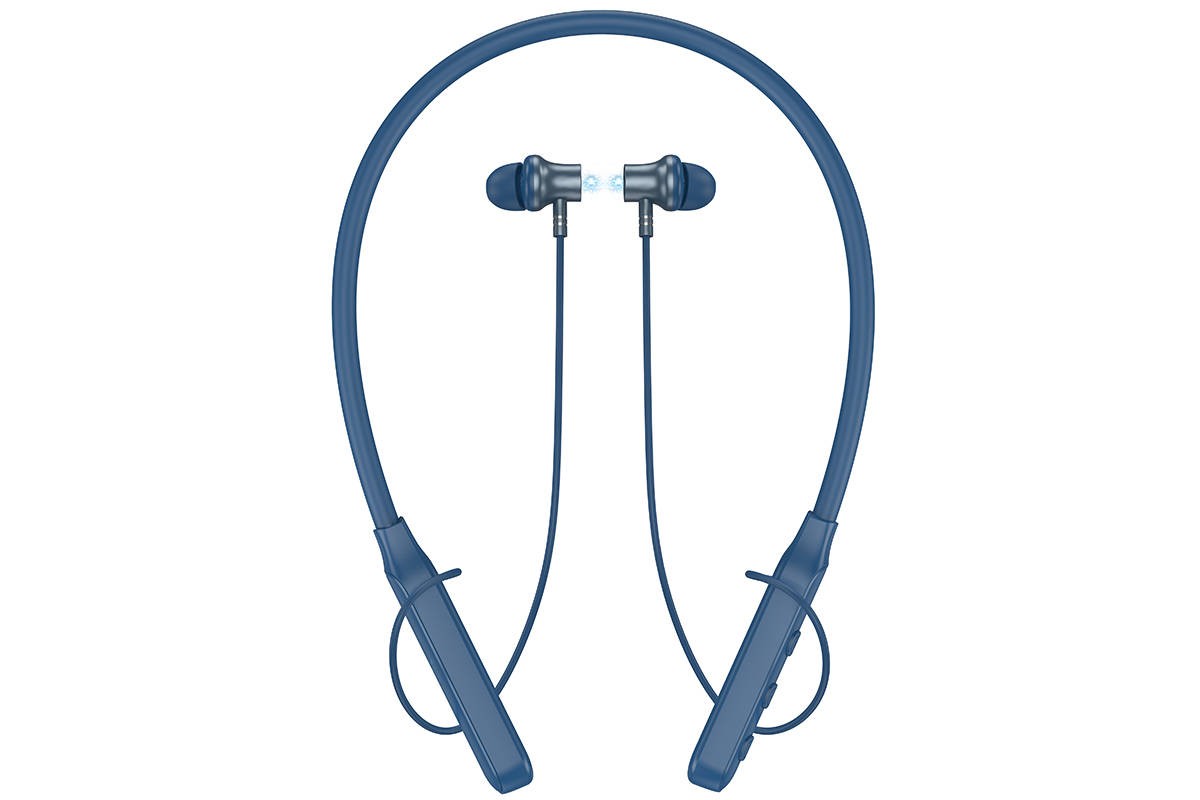 Наушники вакуумные беспроводные HOCO ES74 Refinado с шейным ободом (черные)