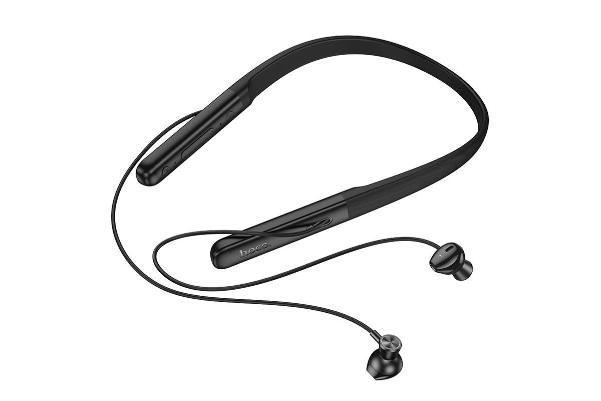 Наушники вакуумные беспроводные HOCO ES73 Dynastic с шейным ободом (черные)