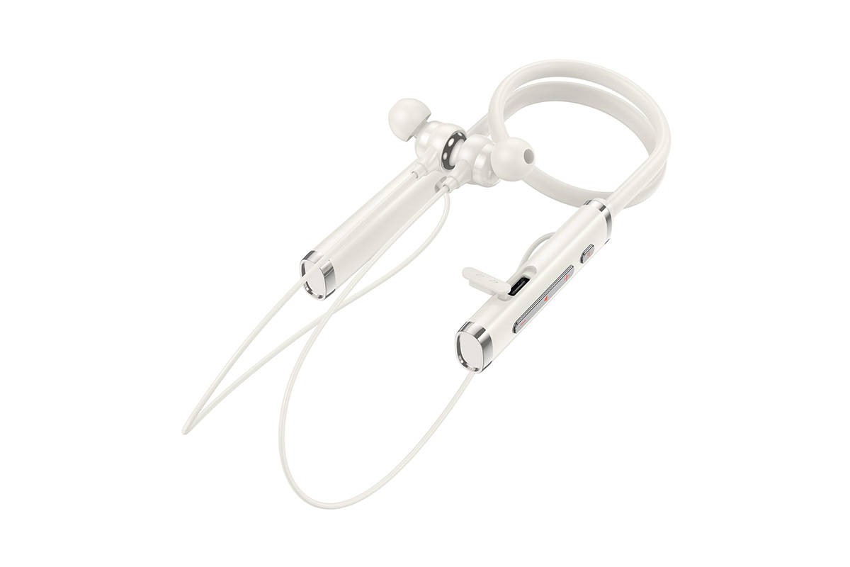 Наушники вакуумные беспроводные HOCO ES72 Benevolent с шейным ободом (черные)