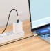 Кабель USB Type-C - Lightning HOCO X82 PD20W (черный) 1м (силиконовый)