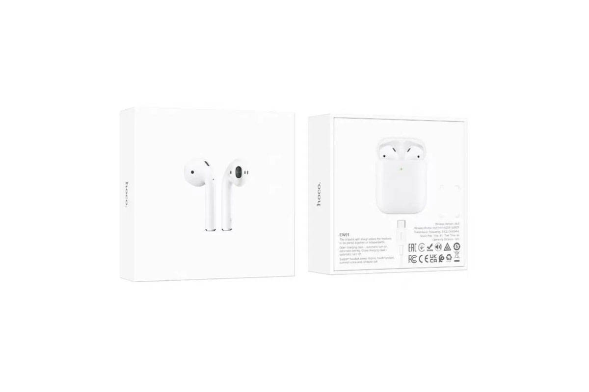 Наушники вакуумные беспроводные HOCO EW91 True wireless stereo headset