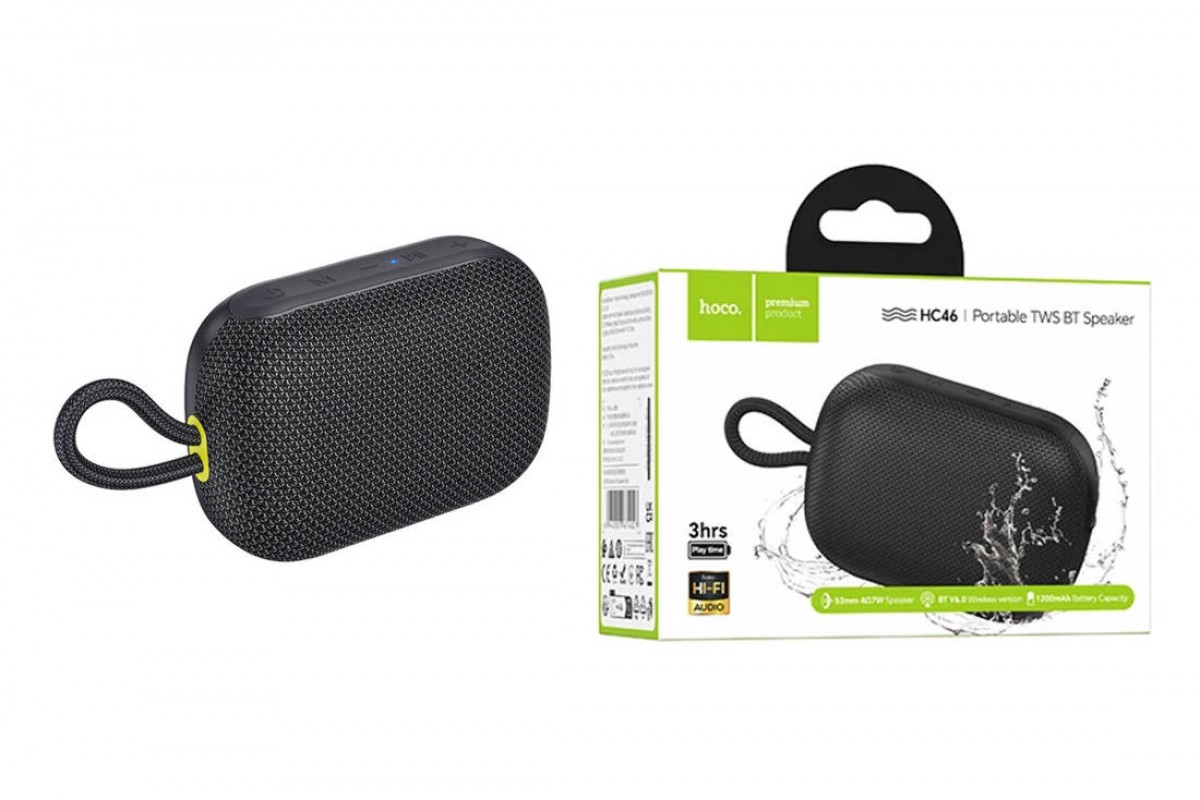 Портативная беспроводная колонка HOCO HC46 Estrellato BT speaker (серый)