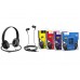Внешние наушники/гарнитура  HOCO W24 Enlighten headphones with mic set фиолетовый