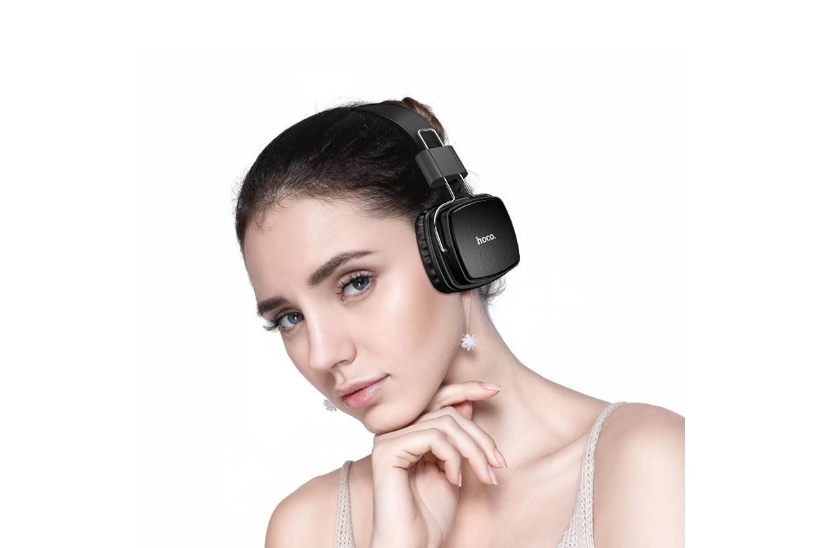 Беспроводные внешние наушники HOCO W20 Gleeful wireless headphones черный