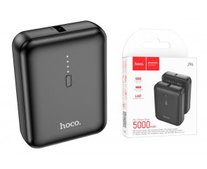 Универсальный дополнительный аккумулятор Power Bank HOCO J96 (5000 mAh) (черный)