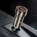 Автомобильное зарядное устройство АЗУ USB + Type-C + кабель Type-C HOCO Z46A Blue PD20W + QC3.0 (синий)
