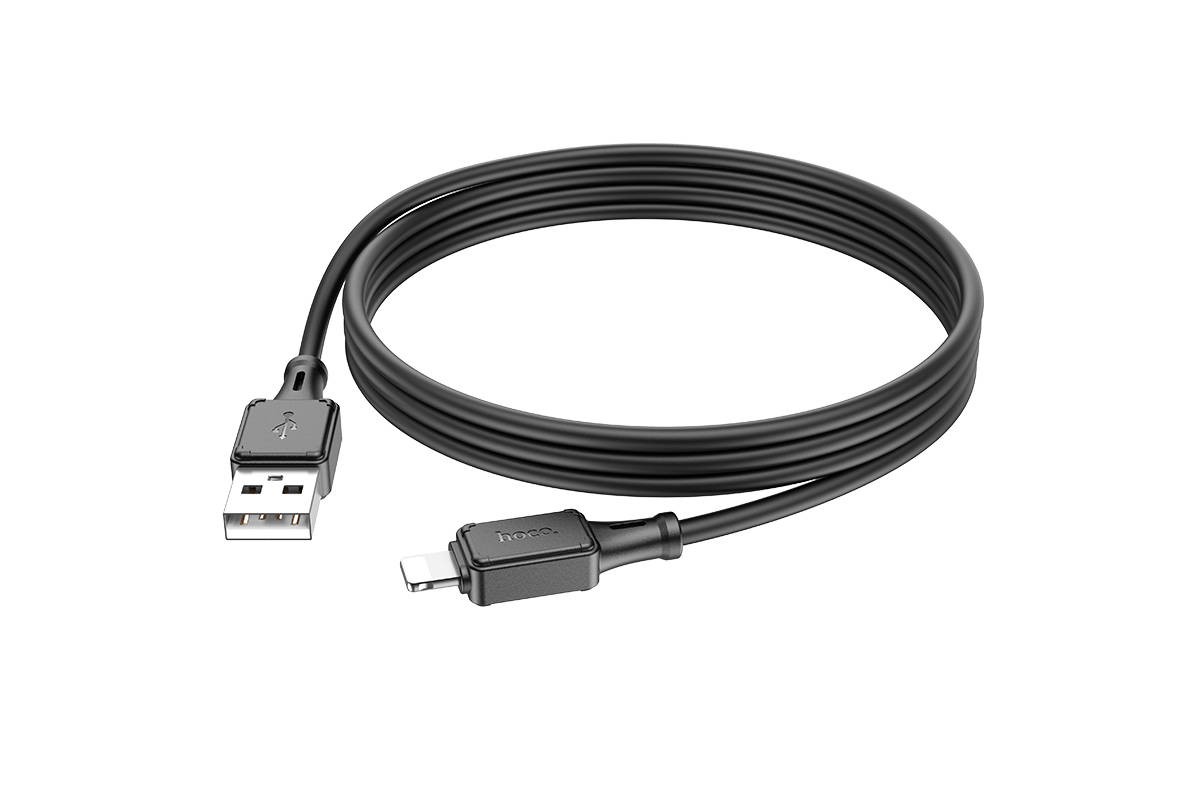 Кабель USB - Lightning HOCO X101, 2,4A (черный) 1м