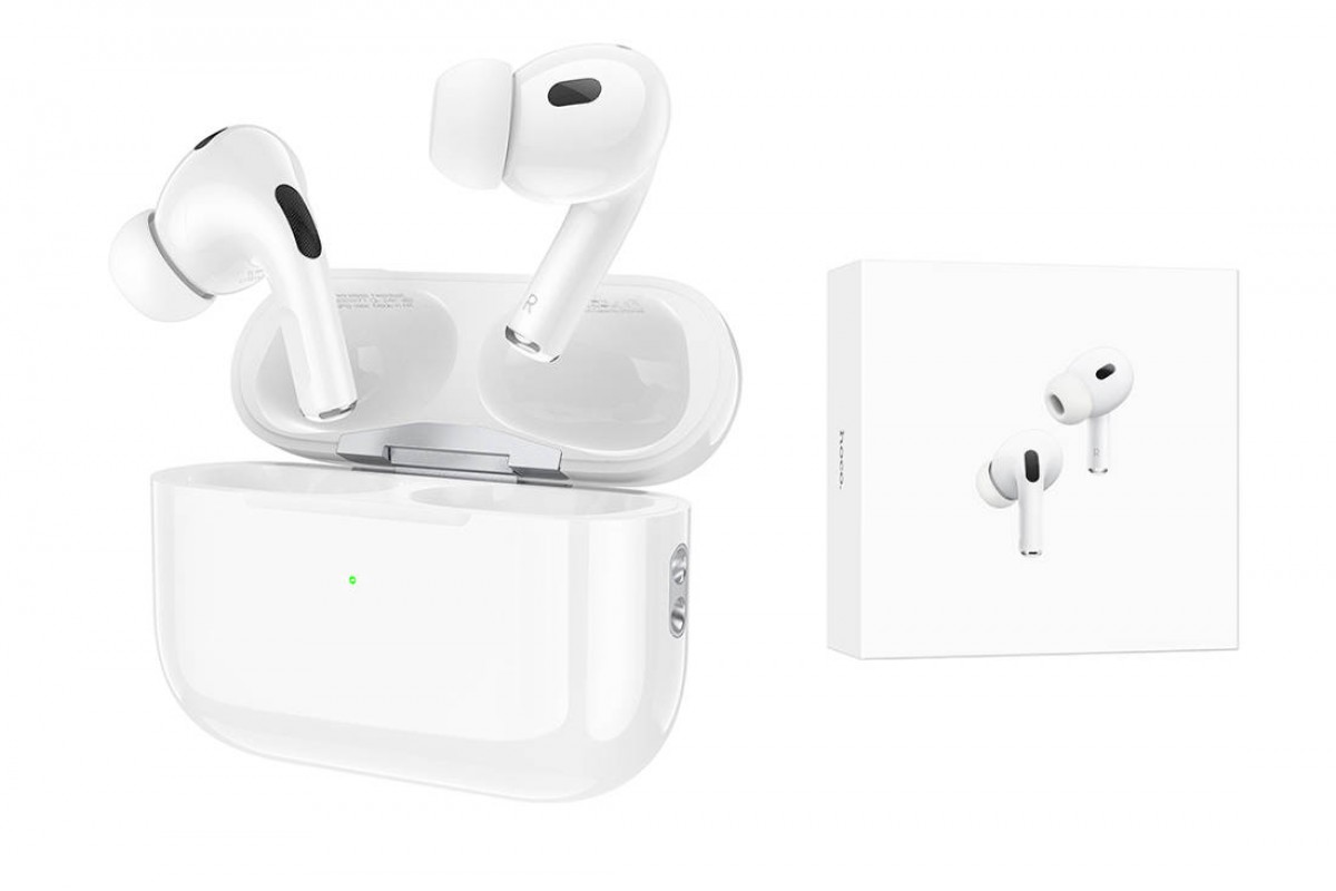 Наушники вакуумные беспроводные HOCO EW77 True wireless stereo headset (белый)