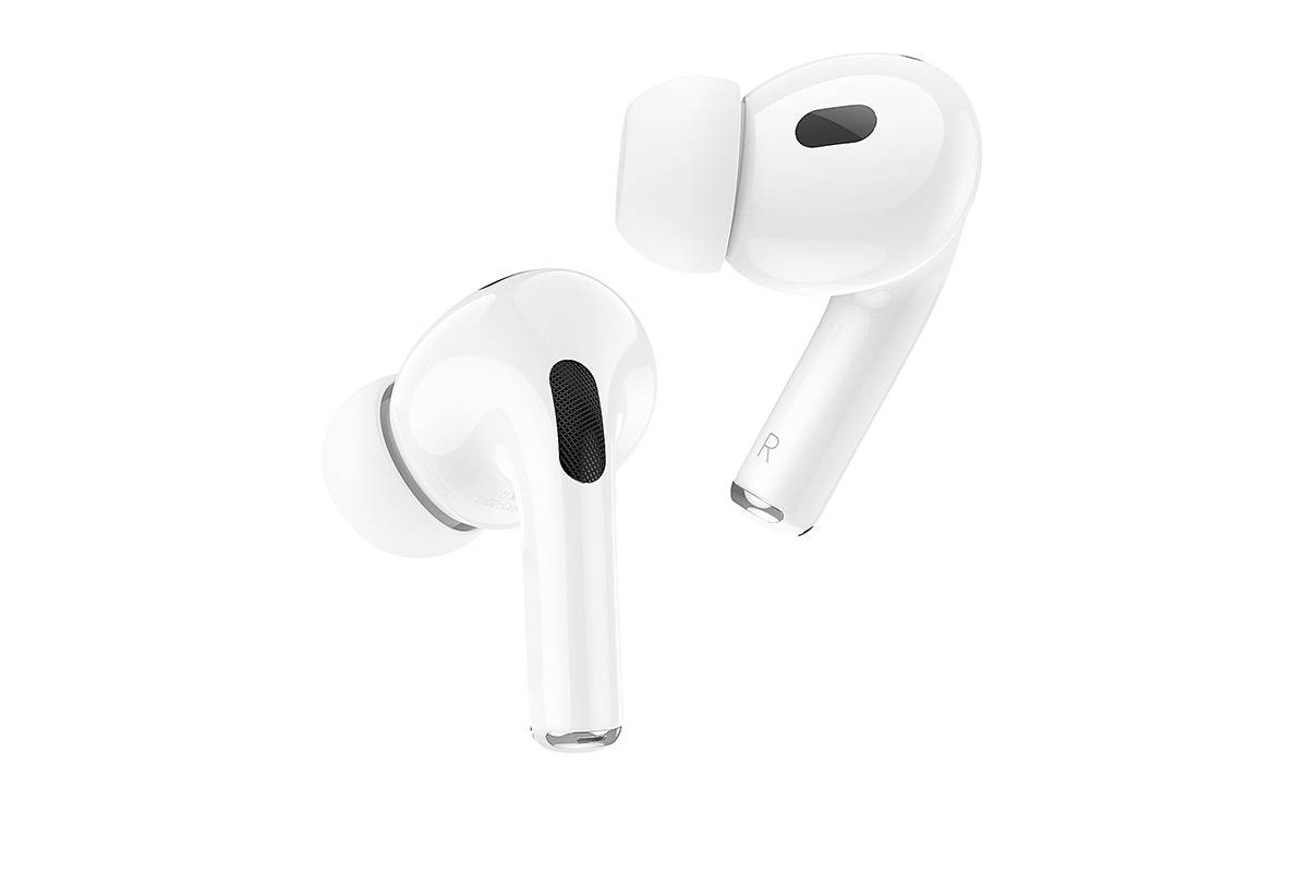 Наушники вакуумные беспроводные HOCO EW77 True wireless stereo headset (белый)