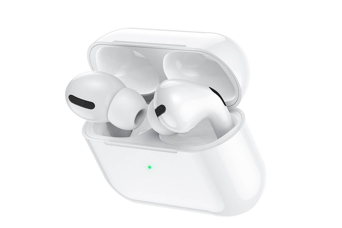 Наушники вакуумные беспроводные HOCO EW75 True wireless stereo headset (белый)