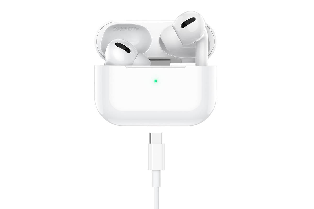 Наушники вакуумные беспроводные HOCO EW75 True wireless stereo headset (белый)