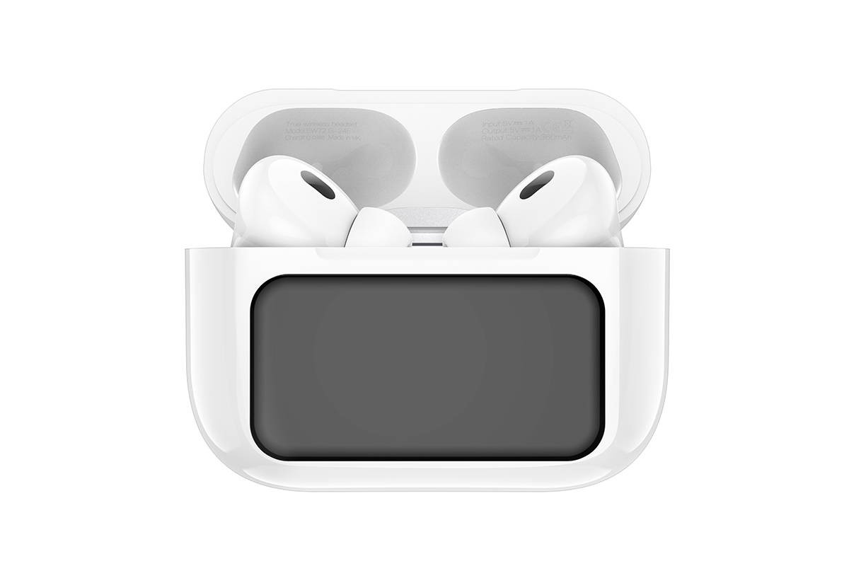 Наушники вакуумные беспроводные HOCO EW72 Soar true wireless ANC Noise Reduction touch screen BT headset (белый)