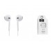 Гарнитура HOCO M1 (наушники с микрофоном) iPhone 5/5S/5SE/5C цвет белый (под оригинал)