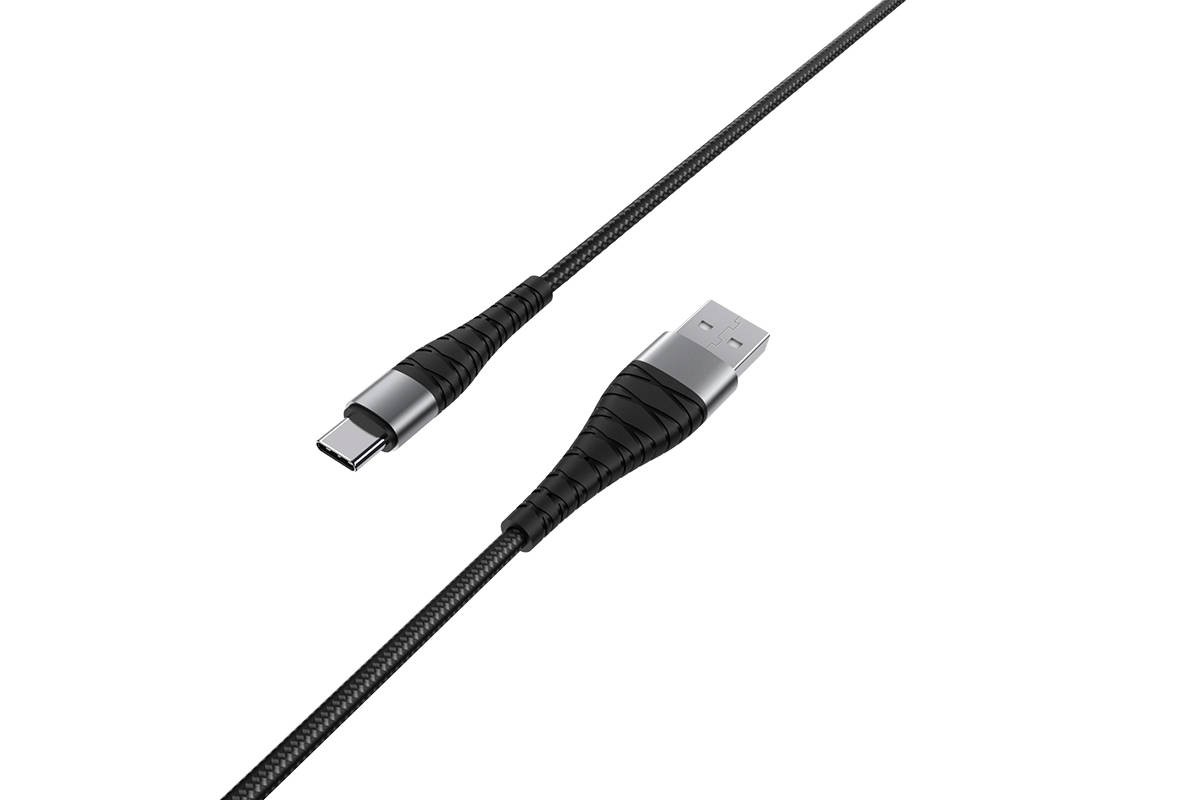 Кабель USB BOROFONE BX32 Type-C cable (черный) 1 метр