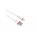 Кабель USB BOROFONE BX17 Enjoy charging cable for Type-C (белый) 1 метр