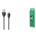 Кабель USB micro USB BOROFONE BX19 Benefit charging data cable (черный) 1 метр Кабель USB micro USB BOROFONE BX19 Benefit charging data cable (черный) 1 метр