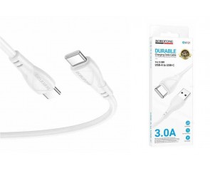 Кабель USB - USB Type-C BOROFONE BX121 (белый) 1м