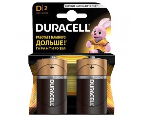 Батарейка алкалиновая Duracell LR20/2BL (MN1300) (цена за блистер 2 шт)