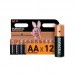 Батарейка алкалиновая Duracell LR6 AA/12BL (MN1500) (цена за блистер 12 шт)