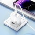Сетевое зарядное устройство USB-C + кабель Lightning - Type-C HOCO CS53A Surplus single port (один порт)PD25W (белый)