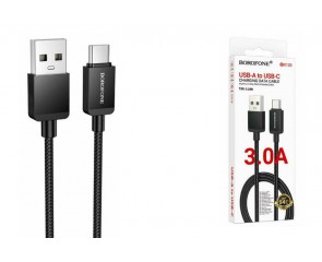 Кабель USB - USB Type-C Borofone BX120 Placer черный