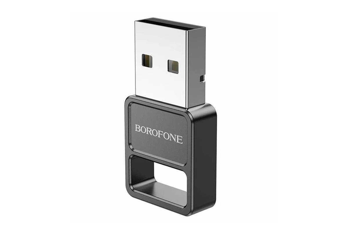 Адаптер BOROFONE DH8 USB BT (черный)