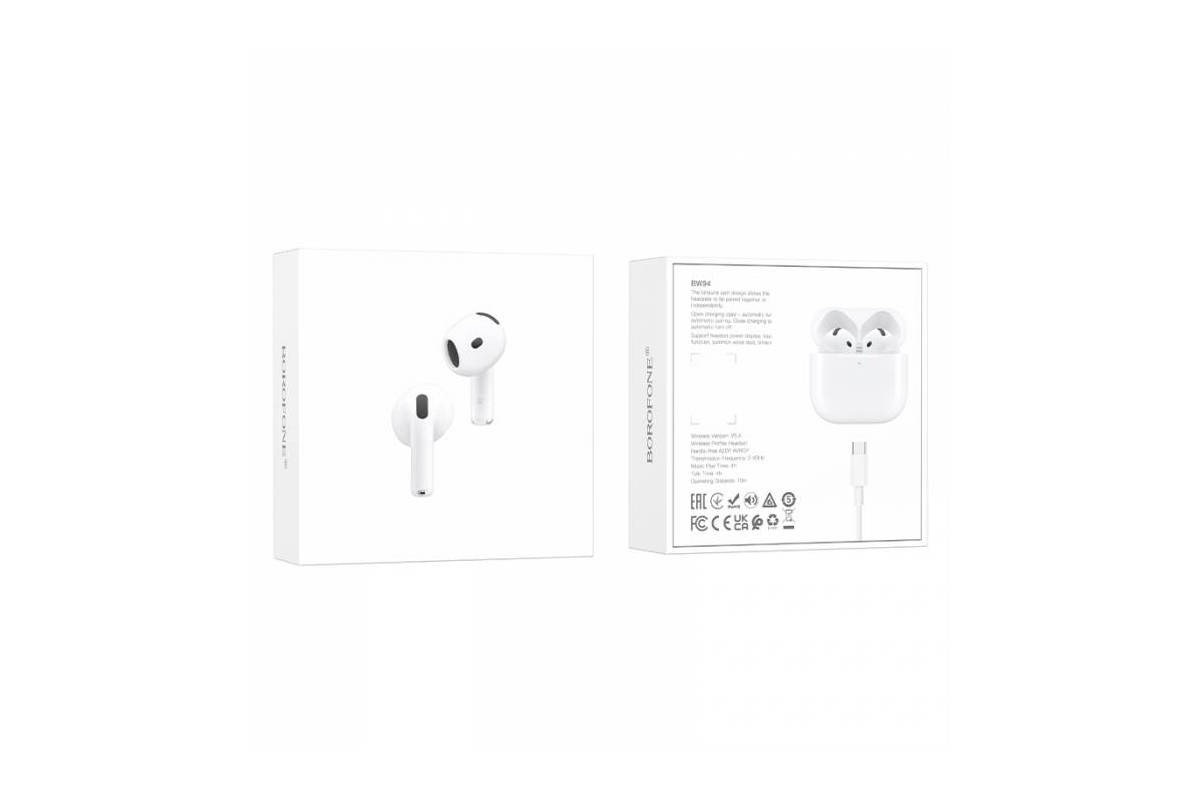 Наушники вакуумные беспроводные BOROFONE BW94