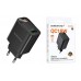 Сетевое зарядное устройство USB-C BOROFONE BA95A QC3.0 (черный)