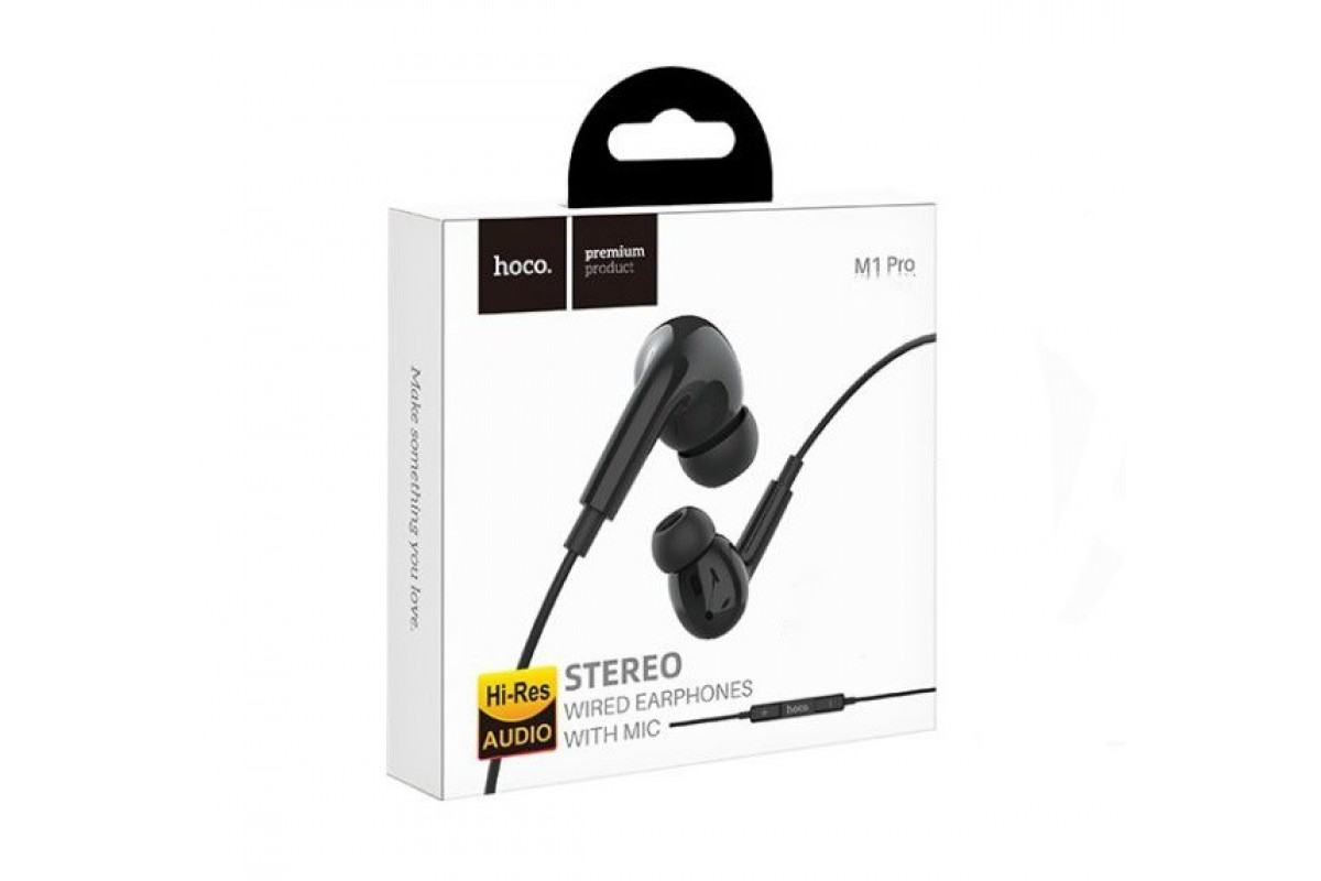 Наушники HOCO M1 Pro Original series earphones for Type-C черный