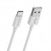 Кабель USB BOROFONE BX22 Blooml charging data cable for Type-C (белый) 1 метр