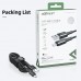 Кабель USB - Lightning ACEFAST C1-02 серый 1,2м (в оплетке)