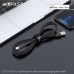Кабель USB - Lightning ACEFAST C2-02 черный 1,2м (силикон)
