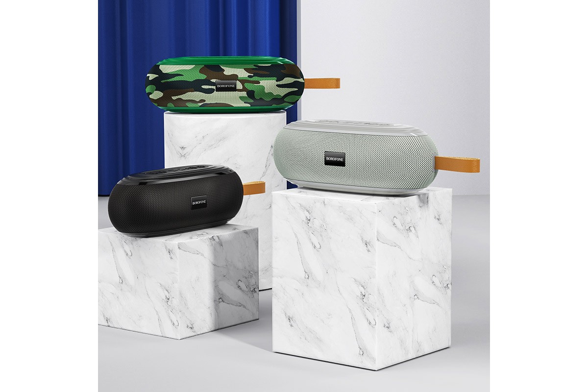 Портативная беспроводная акустика BOROFONE BR9 Erudite sports wireless speaker  цвет камуфляж