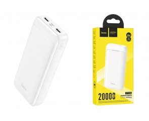 Универсальный дополнительный аккумулятор Power Bank HOCO J111A (20000 mAh) (белый)