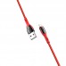 Кабель для iPhone HOCO U89 Saffeness charging cable for Lightning красный